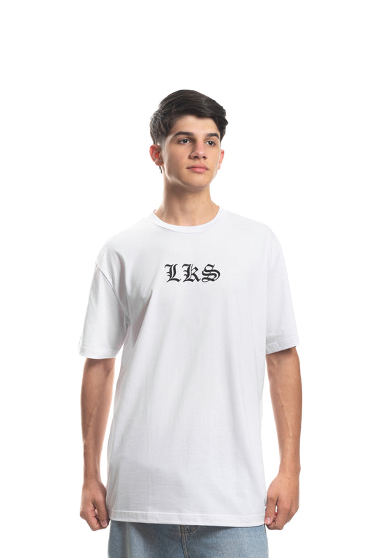 T-Shirt Branca Oversized LKS Company Old School