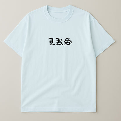 T-Shirt Azul Bebê Oversized LKS Company Old School