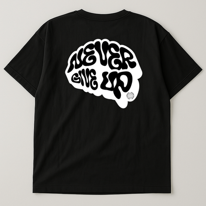 T-Shirt Preta Oversized LKS Company NGU