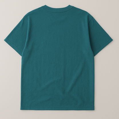 T-Shirt Verde Turquesa Oversized LKS Company Old School